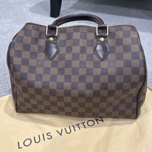 Louis Vuitton authentic Speedy Handbag Damier 30